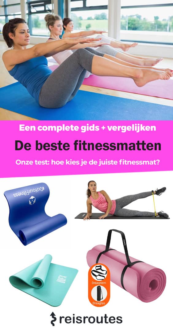 Pinterest Beste fitnessmat 2024: wat is een goede sportmat? + Kooptips!