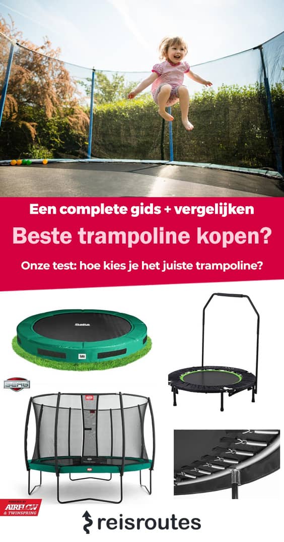 Pinterest 5 x beste trampolines 2025 vergelijken: Welke tuin trampoline kopen?