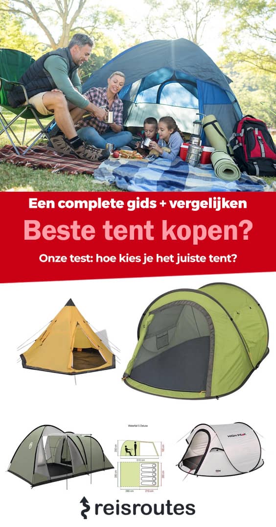 Pinterest 10 x Beste kampeertent 2024 kopen: wat is een goede tent? + kooptips!