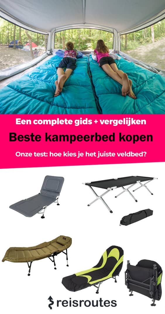 Pinterest 10 x Beste kampeerbedden 2025 kopen: wat is een goed veldbed? + kooptips!