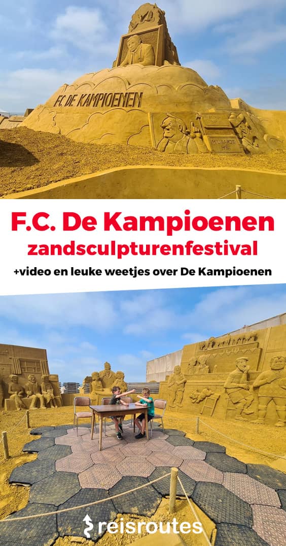 Pinterest F.C. De Kampioenen zandsculpturenfestival in Middelkerke bezoeken: Alle info + foto's