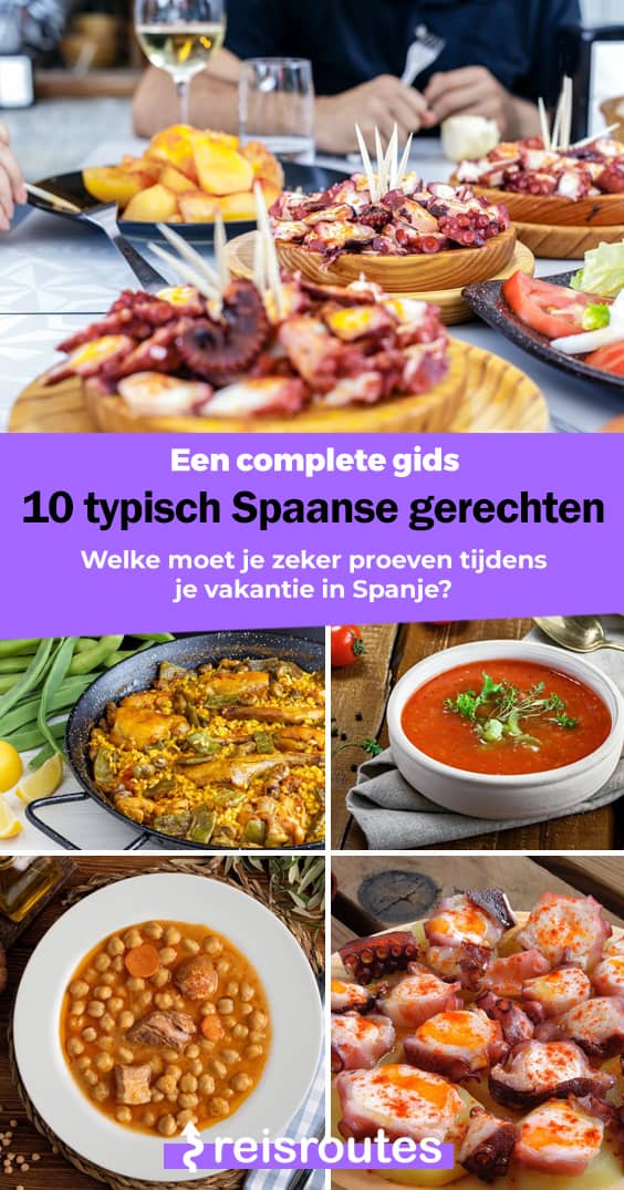 Pinterest 10 x typisch Spaanse gerechten: welke moet je zeker proeven tijdens je vakantie? + foto's
