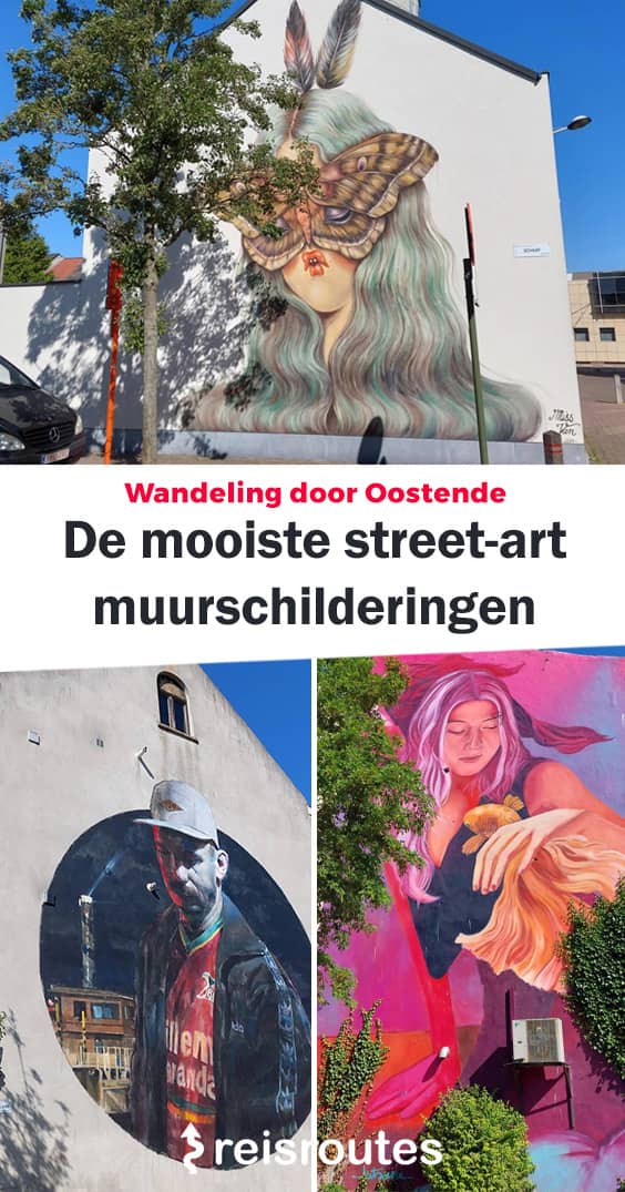 Pinterest Street-art in Oostende: Wandeling langs muurschilderingen van The Crystal Ship