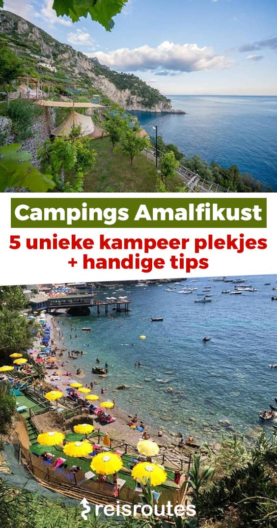 Pinterest 5 x campings Napels & Amalfikust: waar kamperen? + handige tips