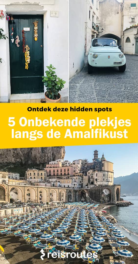 Pinterest 5 onbekende plekjes aan de Amalfikust: Ontdek deze Hidden Gems + kaartje
