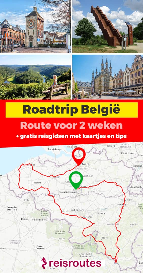 Pinterest Roadtrip België (14 dagen) Ontdek de mooiste plekjes van België + kaartje