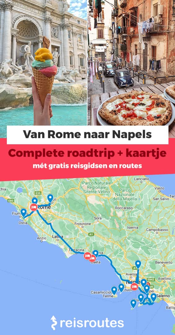 Pinterest Roadtrip van Rome naar Napels: Hoe combineren? Route langs dé leukste stops