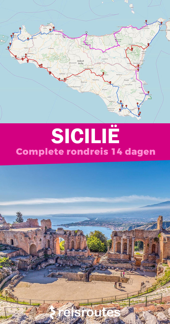 Pinterest Rondreis Sicilië: 10-14 dagen route + reisschema en tips