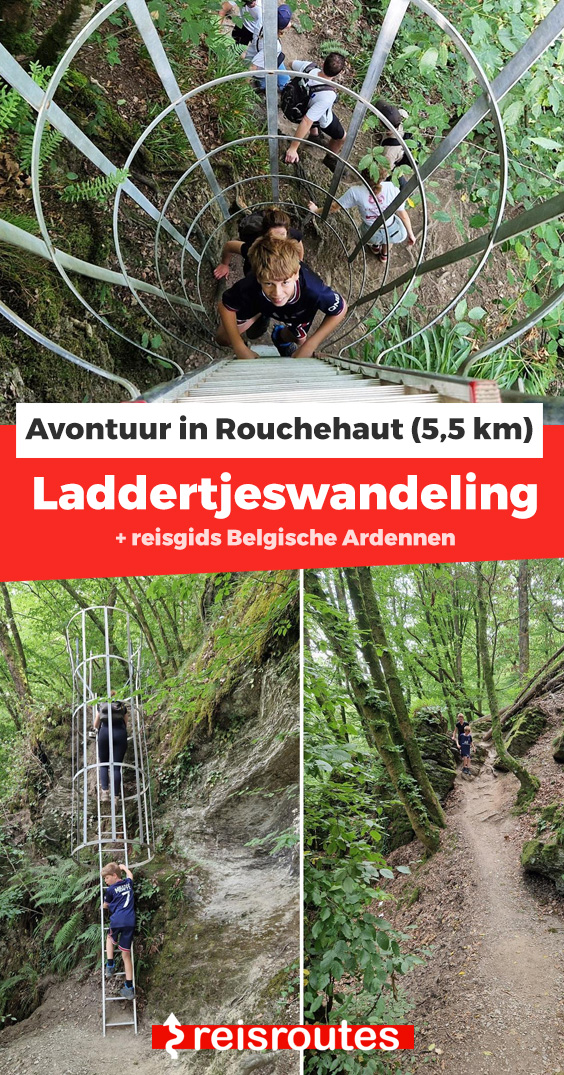 Pinterest Laddertjeswandeling in Rochehaut: Route info over de Balade des Échelles