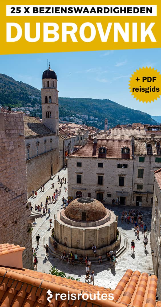 Pinterest 25 x bezienswaardigheden Dubrovnik bezoeken, de mooiste stad van Kroatië