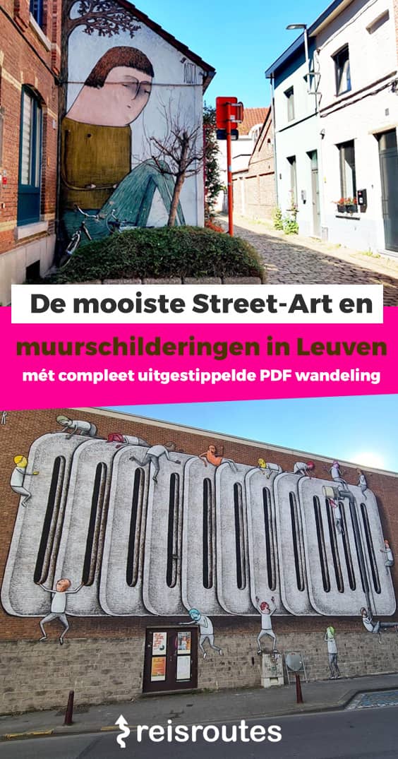 Pinterest Street-art in Leuven: Wandel langs de mooiste muurschilderingen + kaartje