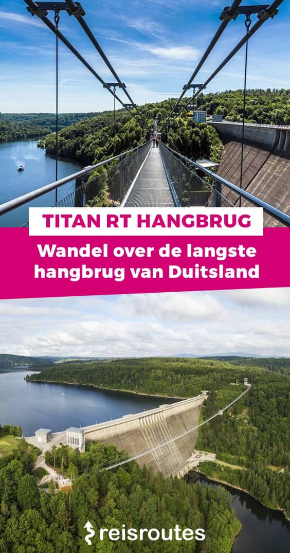 Pinterest Titan RT hangbrug bezoeken in Elbingerode: de langste hangbrug van Duitsland