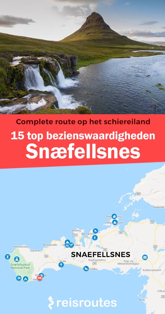 Pinterest 17 x bezienswaardigheden op Snaefellsnes schiereiland: Alle tips + kaartje