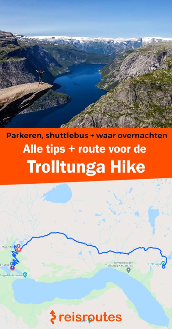 Pinterest Wandeling naar Trolltunga: Praktische info, Tips + Tours met gids