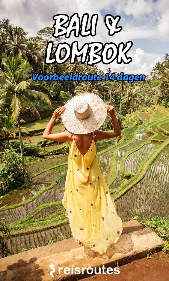 Pinterest 14-daagse rondreis Bali & Lombok: Complete route + kaart