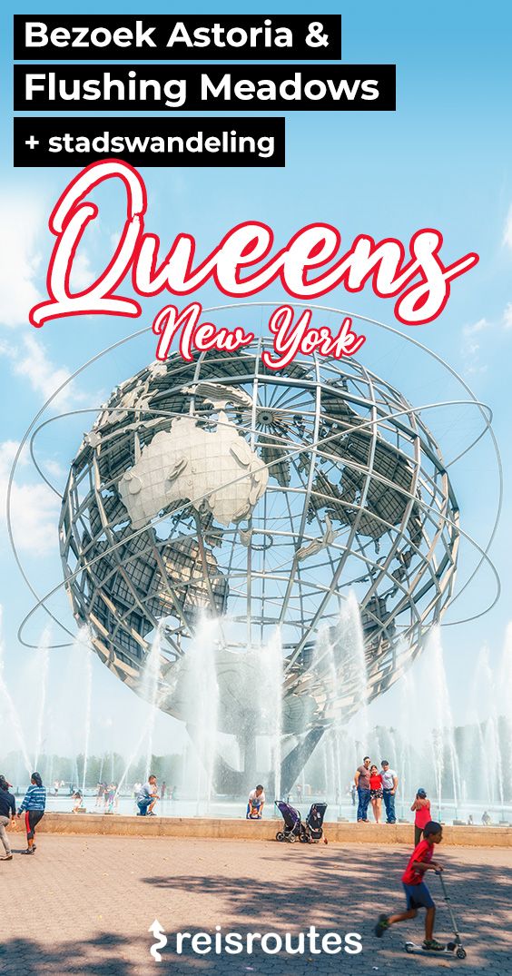 Pinterest Stadswandeling Queens New York - Astoria tot Flushing Meadows
