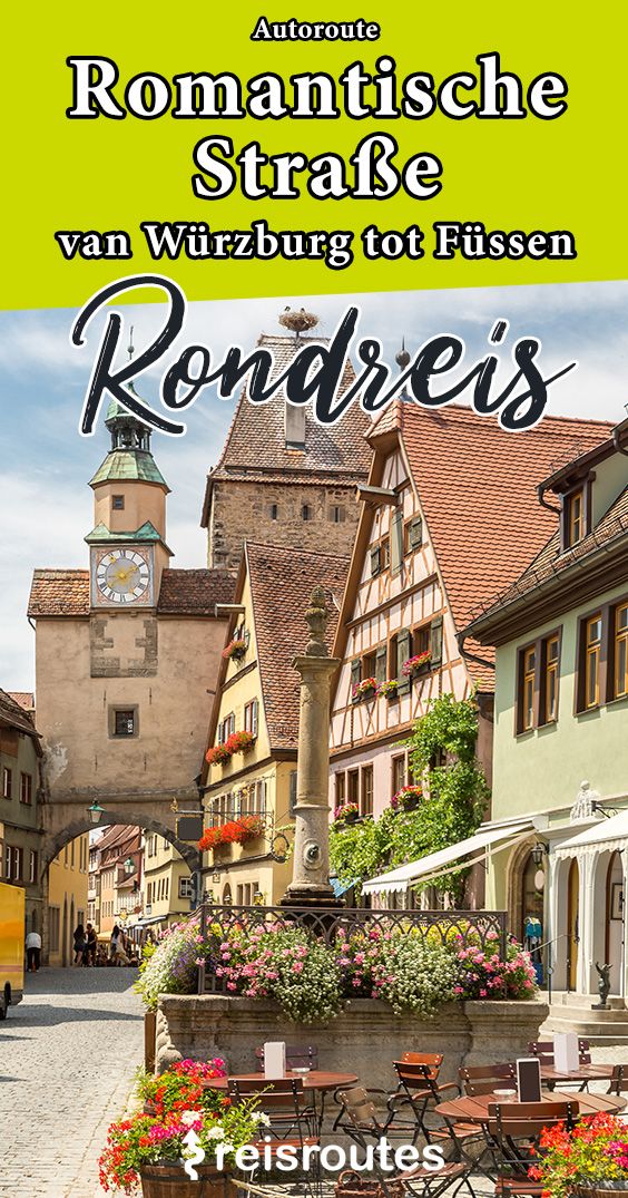 Pinterest Route Romantische Straße: rondreis in Beieren, Zuid-Duitsland