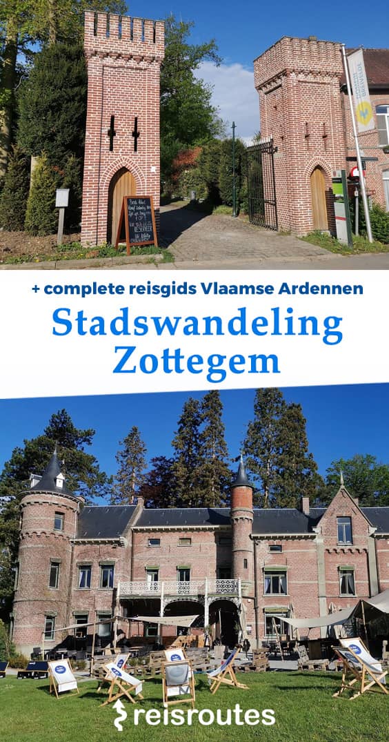 Pinterest Stadswandeling Zottegem met Domein Breivelde en Egmontpark