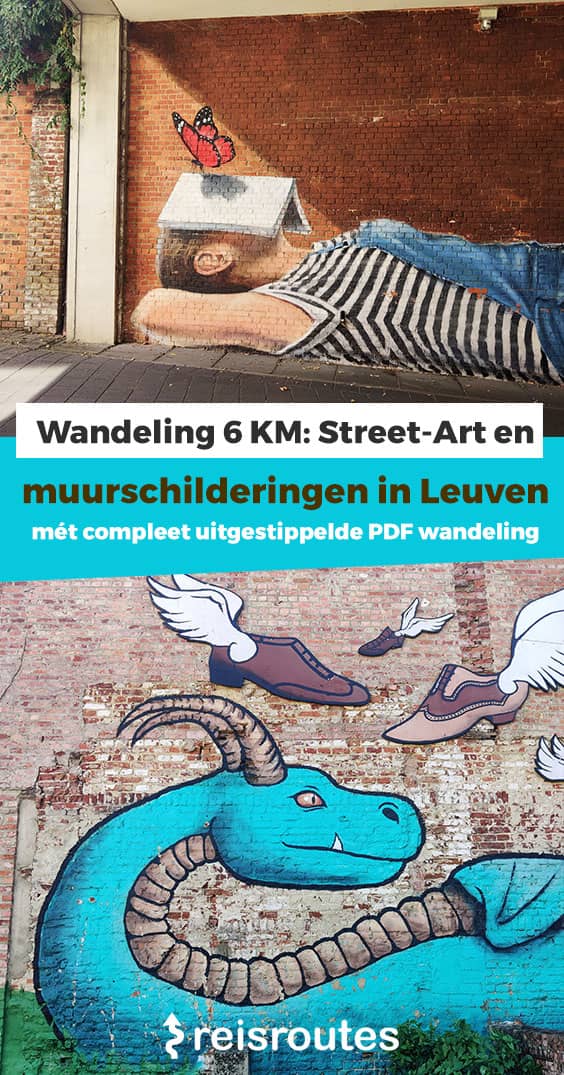 Pinterest Street-art wandeling door Leuven, langs de mooiste muurschilderingen & murals