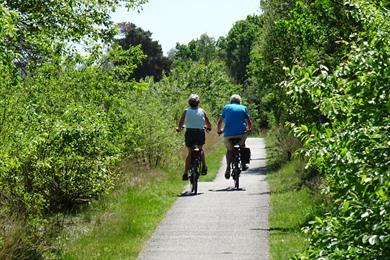 Fietsroute langs de Achelse Kluis