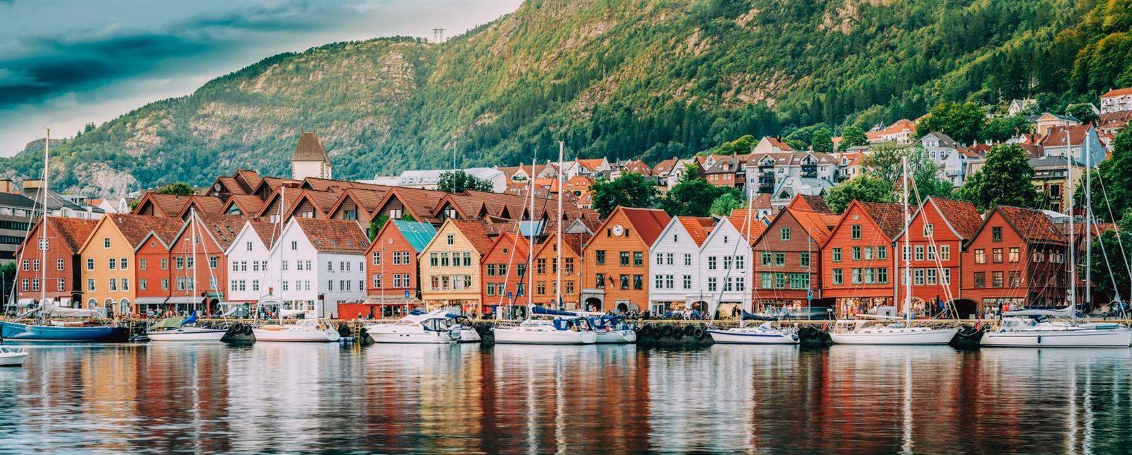 Bergen stadswandeling (5,8 km) Ontdek deze Noorse stad te voet