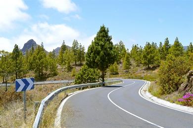 Fietsroute naar Chio en Boca Tauce op Tenerife