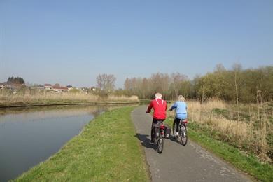 Fietsroute Geraardsbergen langs fietsknooppunten en De Muur