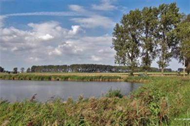 Fietsroute langs polders en kreken