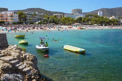 Fietsen langs de zuidwestkust van Mallorca