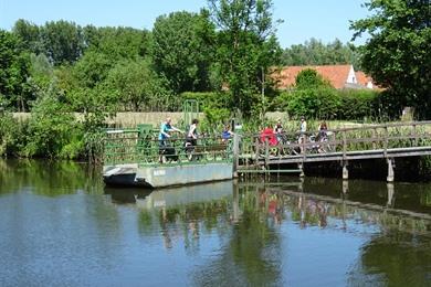 Fietsroute langs het mooiste van de Oost-Vlaamse Leie