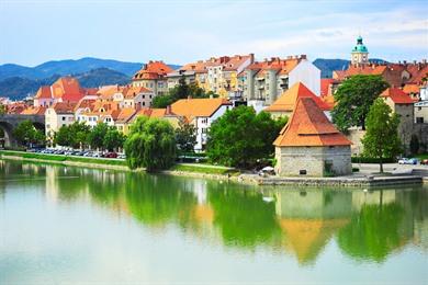 Stadswandeling Maribor: druivenranken en verdedigingstorens