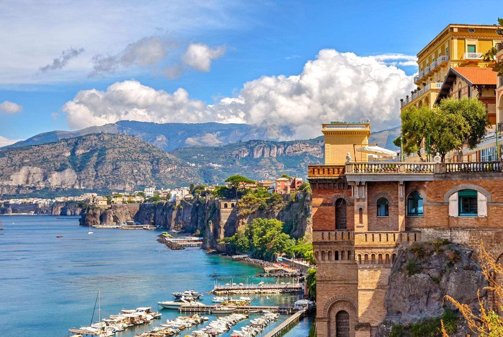 Rondreis Napels Sorrento, Pompeii + Vesuvius met de auto
