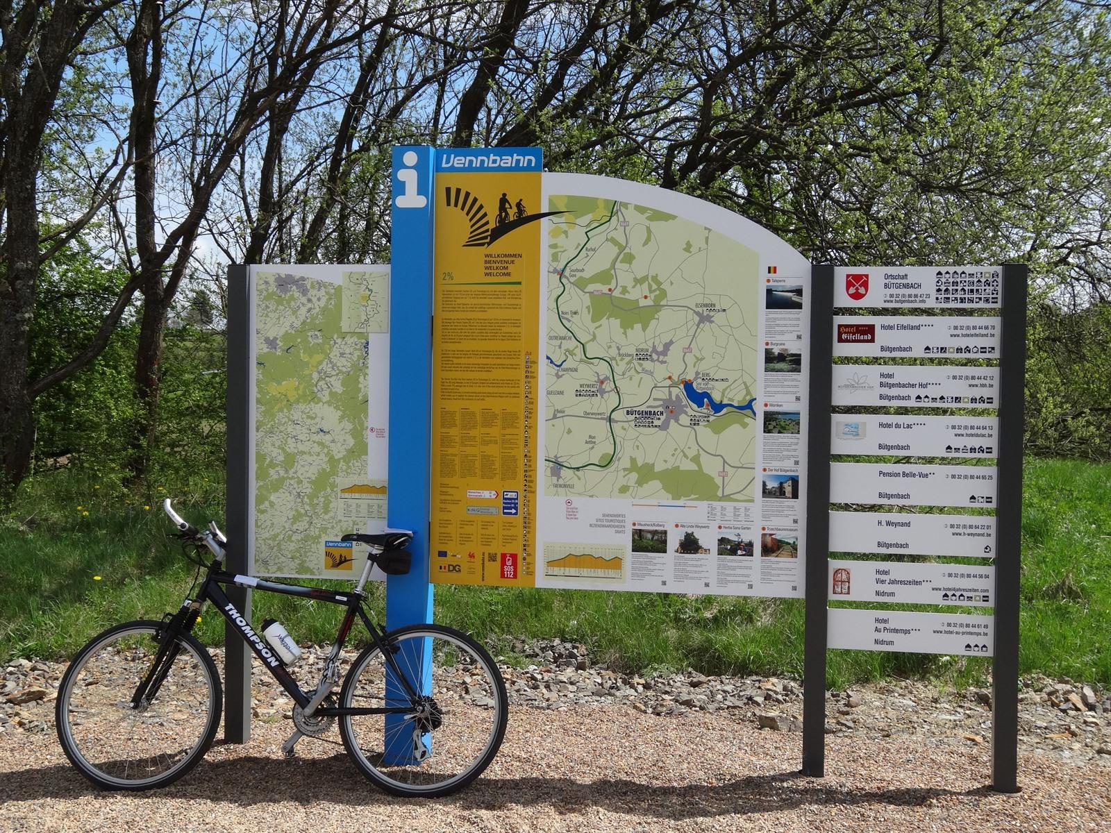 Fietsen vanuit Malmedy via fietsnetwerk Vélo Tour en RAVeL