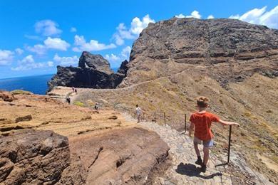 Ponta de São Lourenço PR8 wandeling op het schiereiland van Madeira