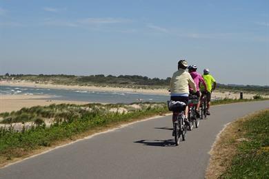 Fietsroute Sluis (44 km) Zee, natuurgebieden en een bunkerdorp