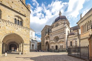 Bergamo stadswandeling: wandel door de Città Alta