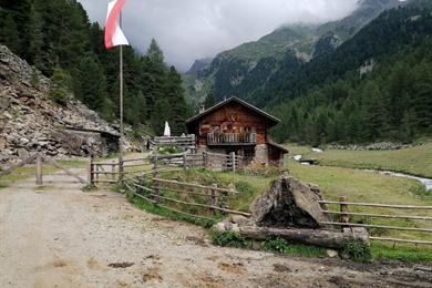 Valle di Rio Molino natuurwandeling bij het dorpje Gais