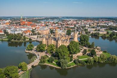 Wandeling door de binnenstad van Schwerin: Langs kerken & kastelen