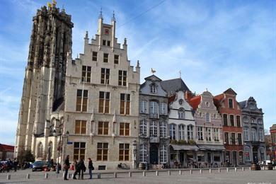 Stadswandeling Mechelen, langs de oevers van de Dijle + centrum